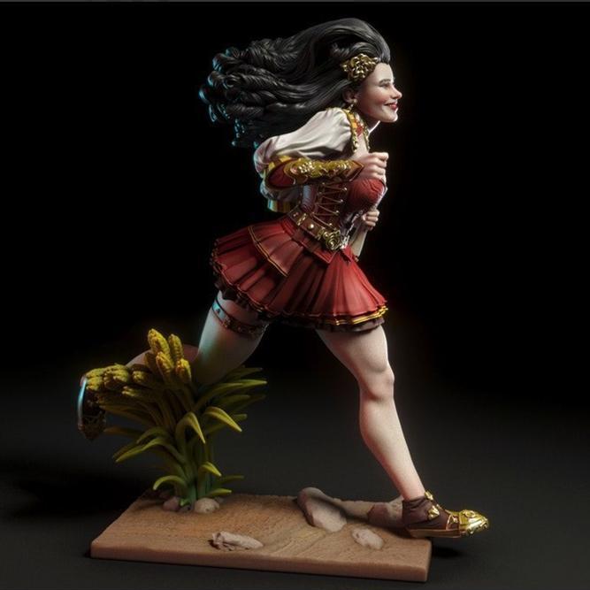 Daria与消息之Torrida迷你模型3D打印版|Daria and The Message Torrida Minis – 3D Print Model STL