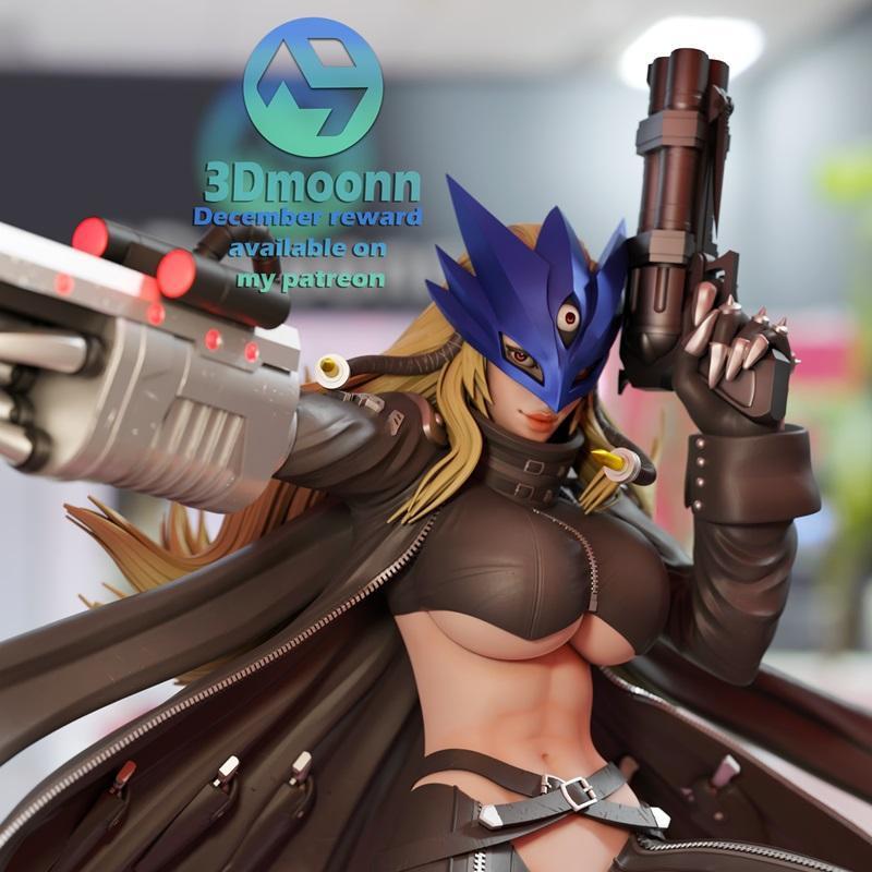 Beelstarmon 3D打印模型|Beelstarmon and NSFW and Bust – 3D Print Model STL