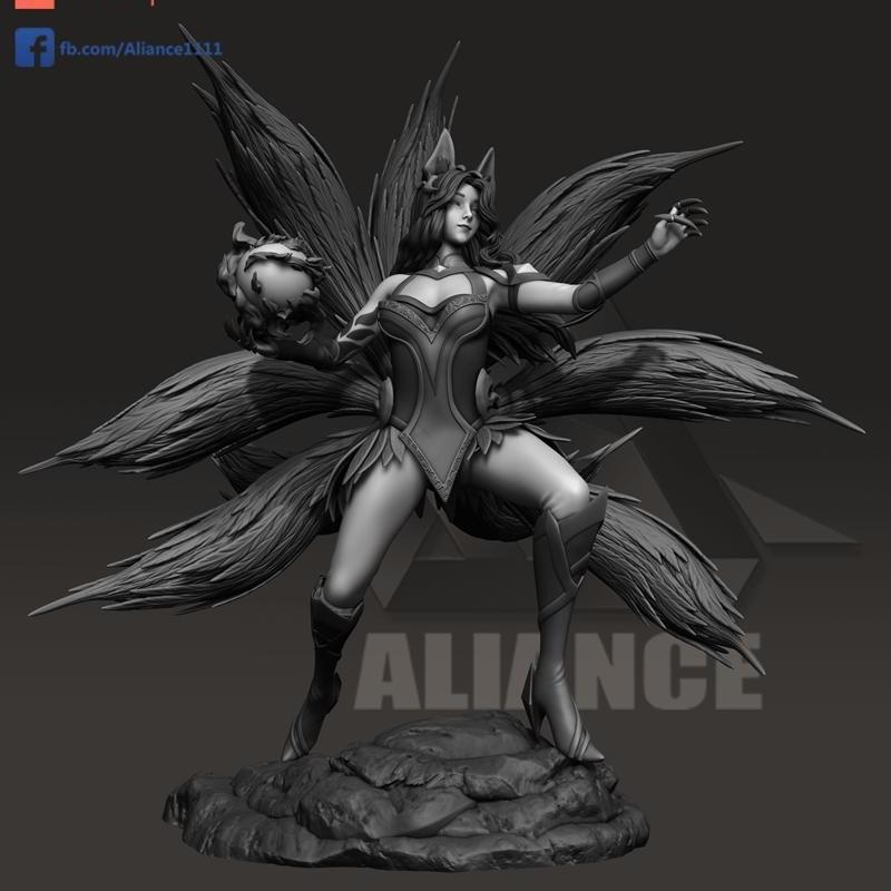 Ahri 3D打印模型|Ahri – Aliance – 3D Print Model STL