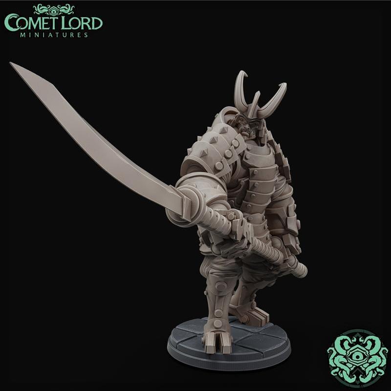 彗星之主 黑钢锻造者 3D打印模型|Comet Lord Kurogane Forgeborn – 3D Print Model STL