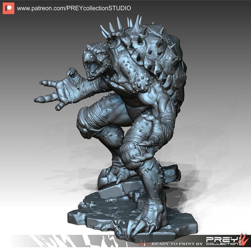 Tokka - 3D打印模型 - 动漫游戏角色模型|Tokka – 3D Print Model STL