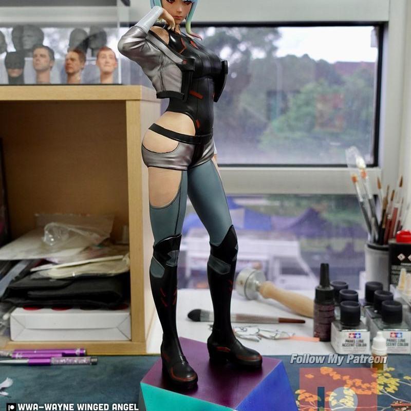 赛博朋克2077 边缘行者 3D打印模型|Lucy Cyberpunk 2077 Edgerunner – 3D Print Model STL