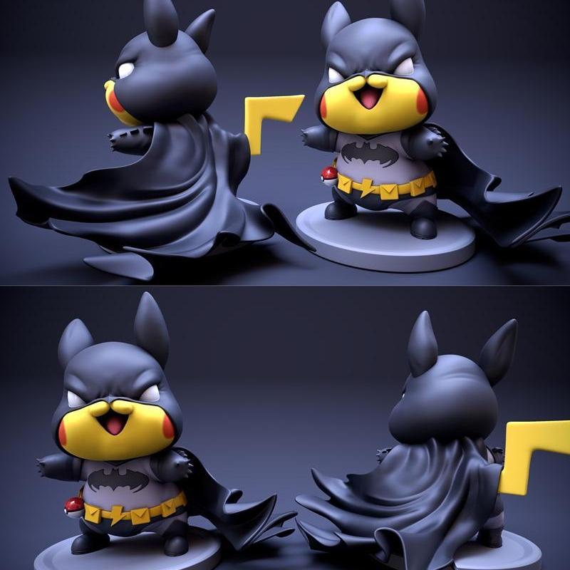 Pika Bat 3D打印模型|Pika Bat – 3D Print Model STL