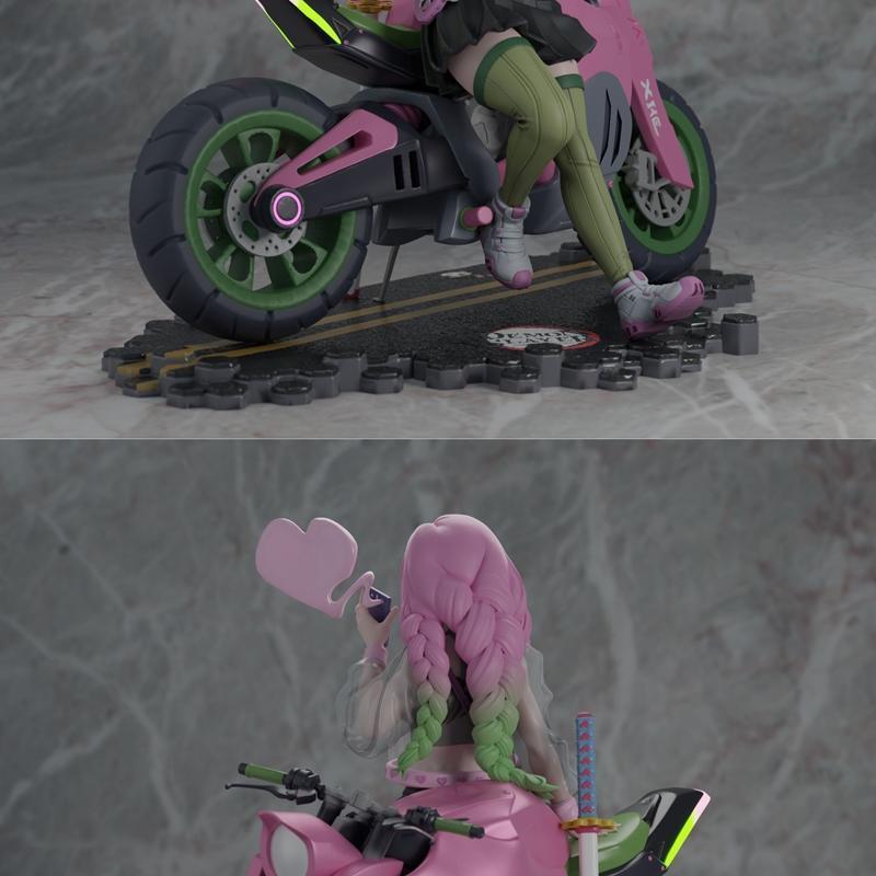 赛博朋克美咲 3D打印模型|Cyberpunk Mitsuri – 3D Print Model STL