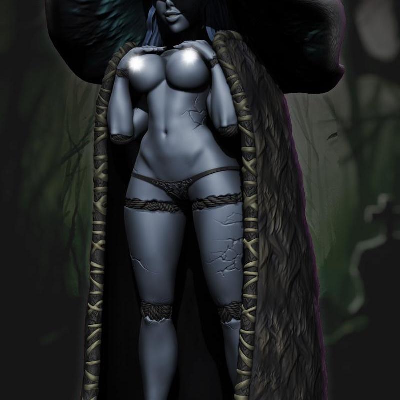 Ranni - Jigglystix 模型 3D打印雕塑|Ranni – Jigglystix Pin-up Factory – 3D Print Model STL