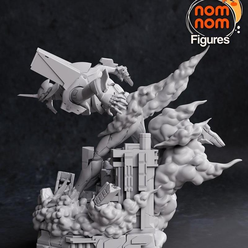 新世纪福音战士 Eva-01 3D打印模型|Eva-01 – Neon Genesis Evangelion – 3D Print Model STL