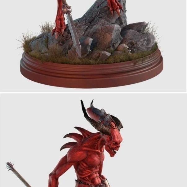 血誓者 - 3D打印模型|Bloodletter – 3D Print Model STL