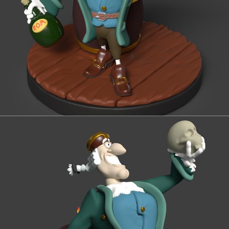 Dr. Livesey 3D打印模型|Dr. Livesey – 3D Print Model STL