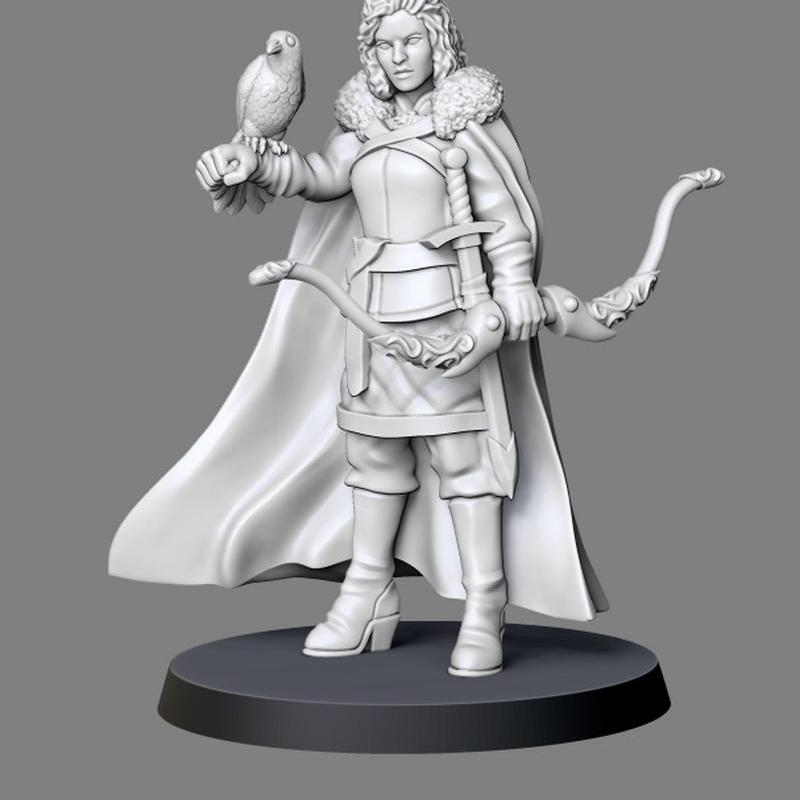 Kat Blackwatch 3D打印模型|Kat Blackwatch – 3D Print Model STL