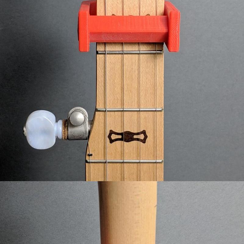 Banjo Mando Uke 3D打印模型|Banjo Mando Uke Capo – 3D Print Model STL