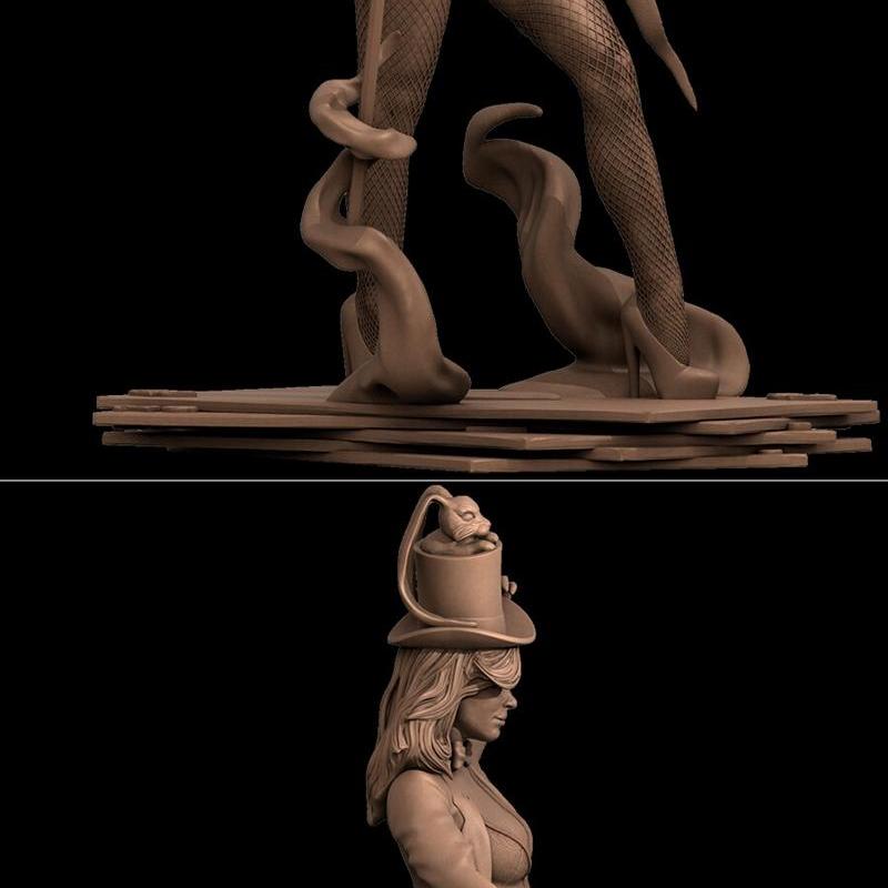 Zatanna 3D打印模型|Zatanna by Carlos Eduardo – 3D Print Model STL