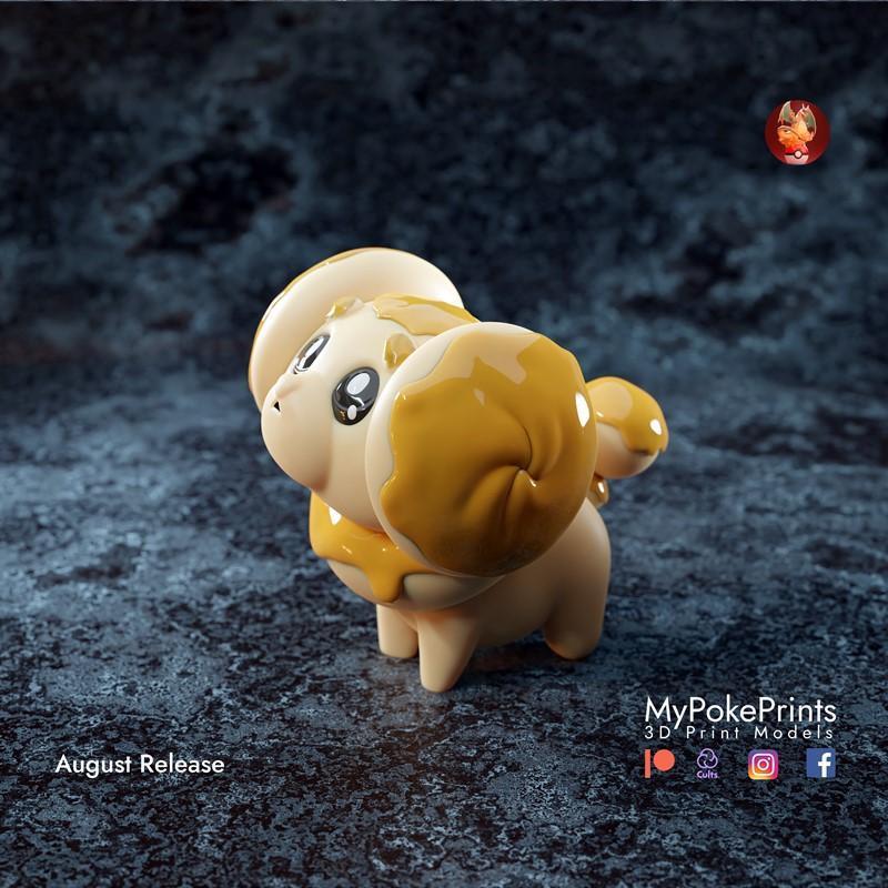 MyPokePrints - Fidough 1-2 - 3D打印模型|MyPokePrints – Fidough 1-2 – 3D Print Model STL