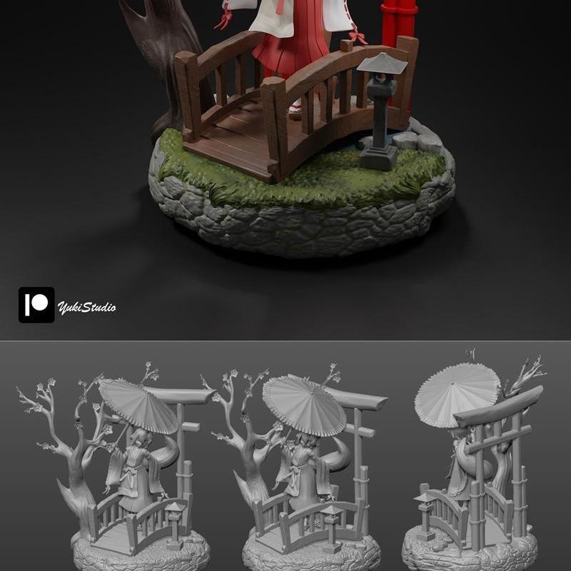 友善的狐狸森可-san 3D打印模型|The Helpful Fox Senko San – 3D Print Model STL