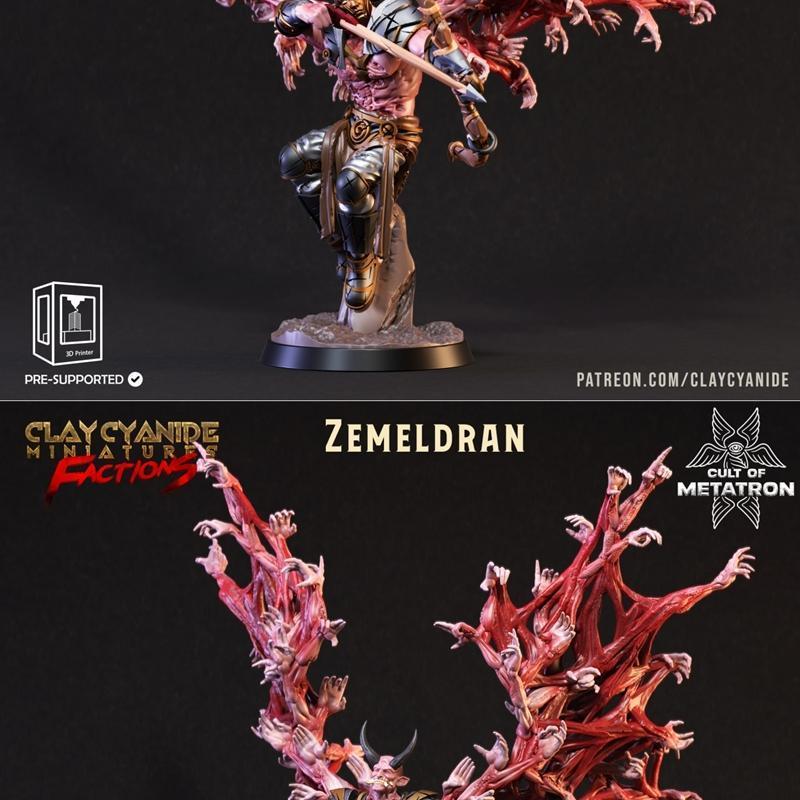 Akzeritham与Zemeldran 3D打印模型|Akzeritham and Zemeldran – 3D Print Model STL