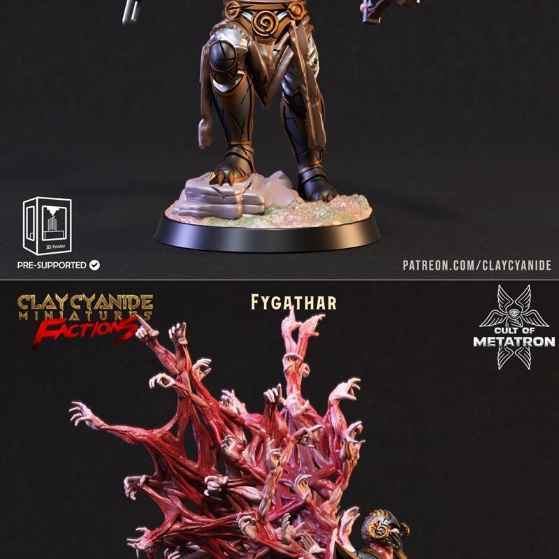 Ayabythos与Fygathar 3D打印模型|Ayabythos and Fygathar – 3D Print Model STL