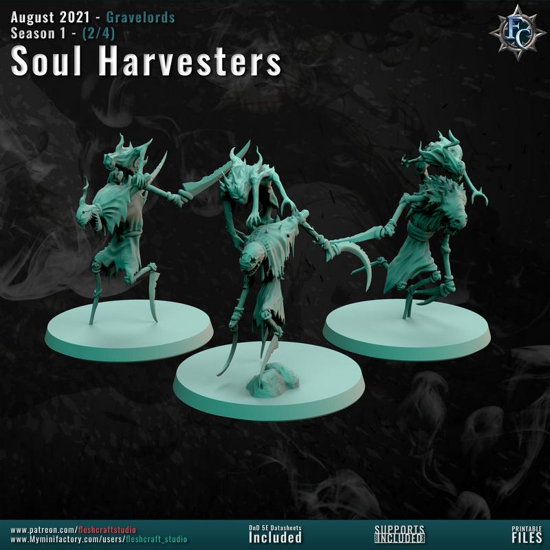 Nocta’ahl黑夜领域 3D打印模型|Nocta’ahl – Domain of Nightmares – Gravelords – 3D Print Model STL