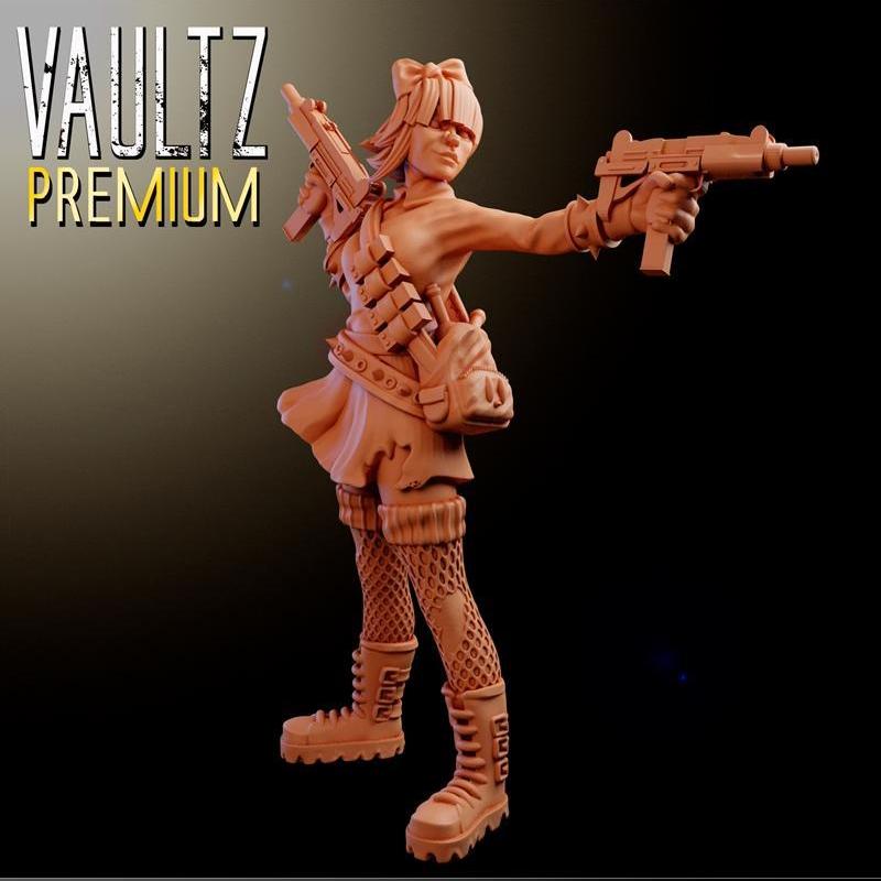 Vault Z - 顶级模型系列 - 3D打印雕塑模型|Vault Z – Premium Level Models – 3D Print Model STL