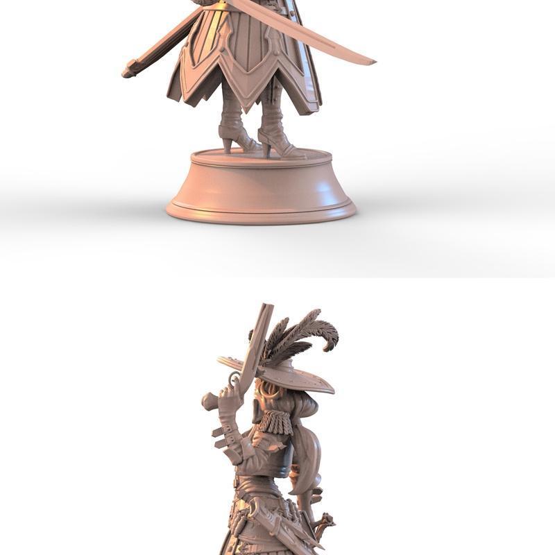 亚历克斯·孔涅夫——女巫猎人——3D打印模型|Alexei Konev – Witch Hunter – 3D Print Model STL