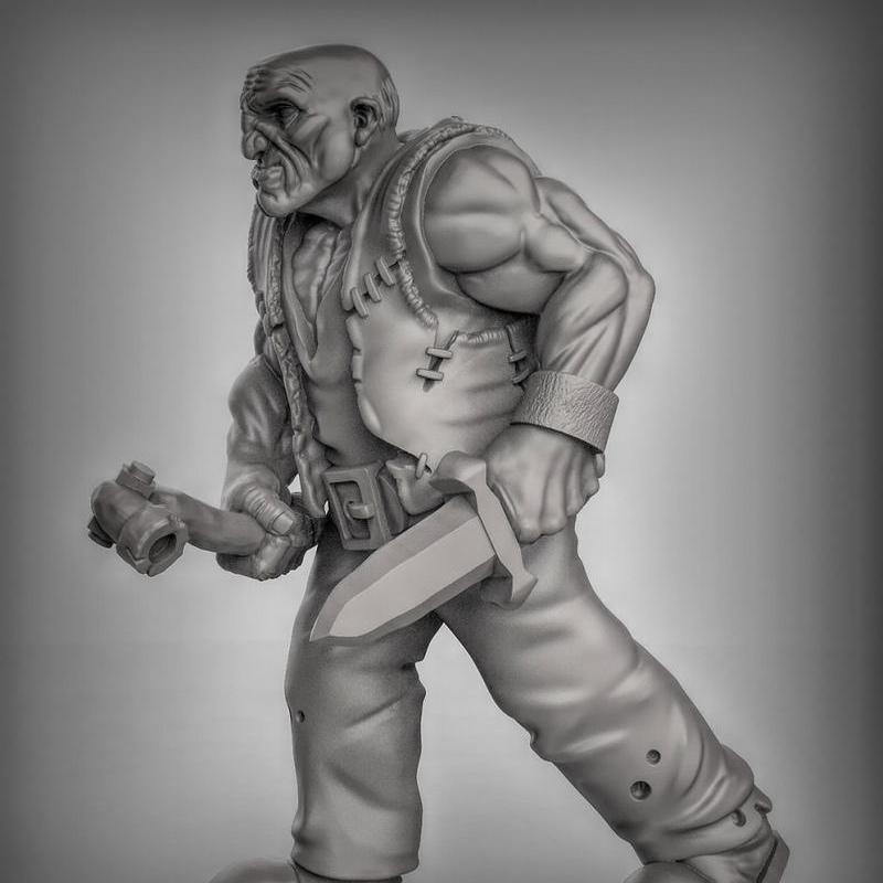 Thug Pose 3 3D打印模型|Thug Pose 3 – 3D Print Model STL