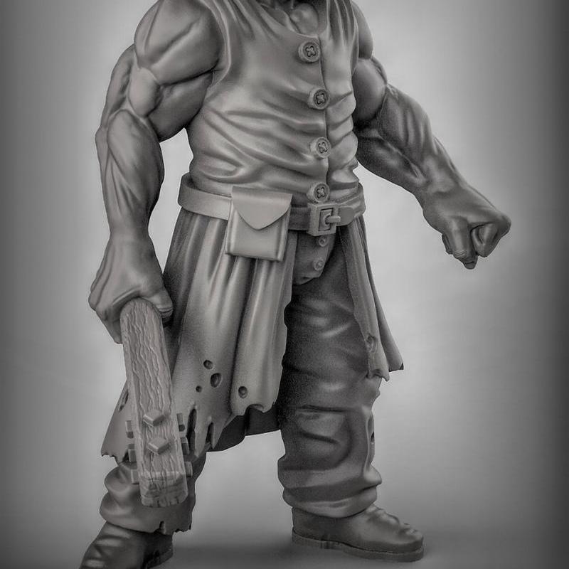 Thug Pose 1 3D打印模型|Thug Pose 1 – 3D Print Model STL