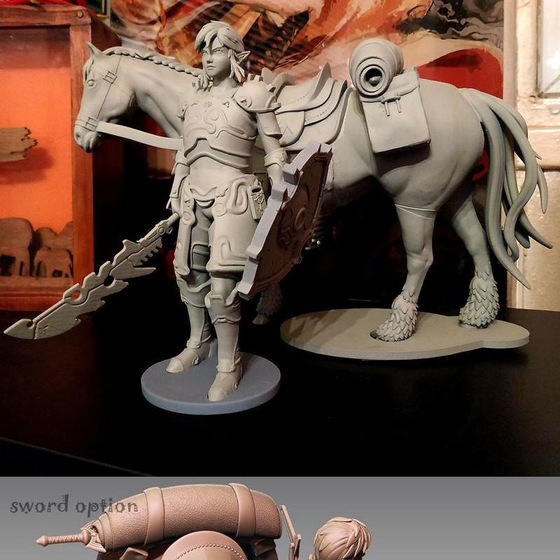 哈沃出品 - 西格玛 - 3D打印模型|Zelda by HAWO – 3D Print Model STL