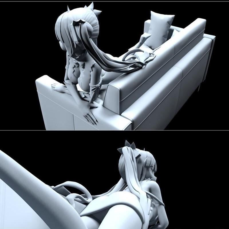 Hestia丹machi 3D打印模型|Hestia – Danmachi – 3D Print Model STL