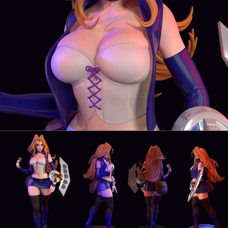 宝可梦 皮卡丘 3D打印模型|Yu-gi-oh Mai Valentine – 3D Print Model STL