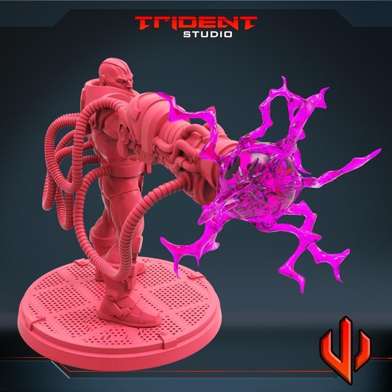 Trident Studio – 复活（双版本）3D打印模型|Trident Studio – Apocalypse (2 variants) – 3D Print Model STL