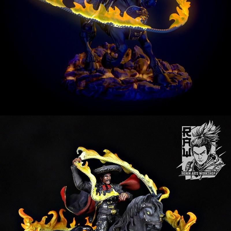诅咒先锋——Don Diego El Charro Negro 3D打印模型|The Cursed Vanguard – Don Diego El Charro Negro – 3D Print Model STL