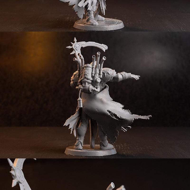 Space Legats - 死灵降临 - 3D打印模型|Space Legats – Deathbringer – 3D Print Model STL