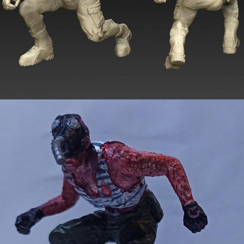 水下突变体——3D打印模型|Snorkel Mutant – 3D Print Model