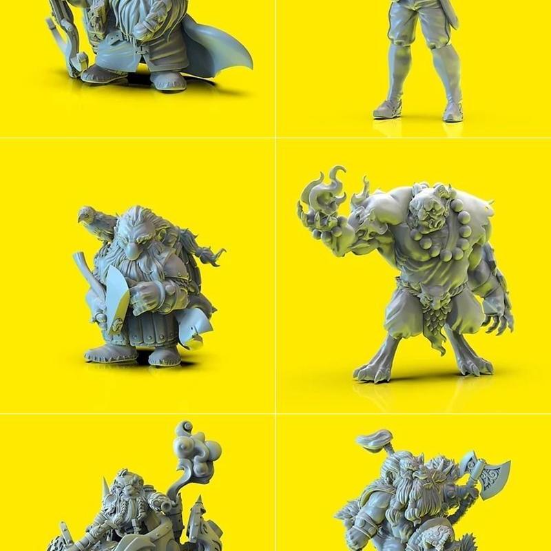 Durgin Paint Forge Pack 2 3D打印模型包|Durgin Paint Forge Pack 2 – 3D Print Model STL