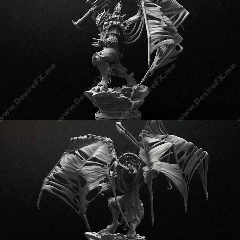 血之恶魔 3D打印模型|The Blood Daemon – 3D Print Model