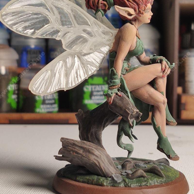 白狼酒馆——森林精灵之魂——3D打印模型|White Werewolf Tavern – Pixie Soul of the Forest – 3D Print Model