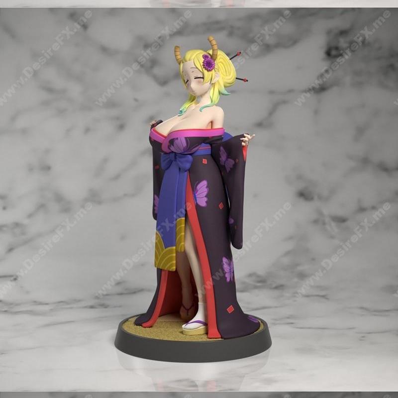 龙娘》露可娅 3D打印模型|Lucoa from Miss Kobayashis Dragon Maid – 3D Print Model STL