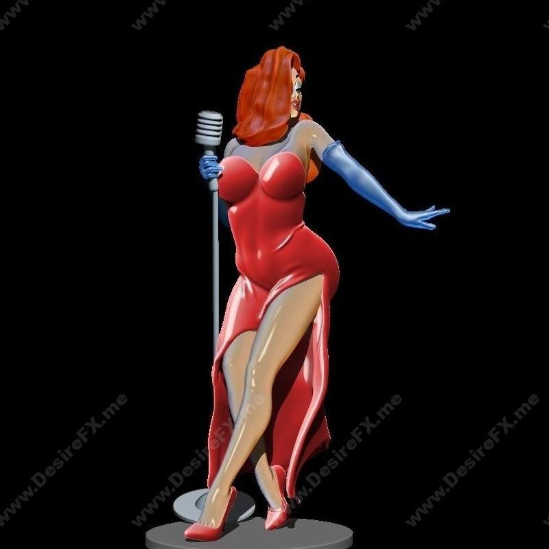 Jessica Rabbit 3D打印模型|Jessica Rabbit – 3D Print Model