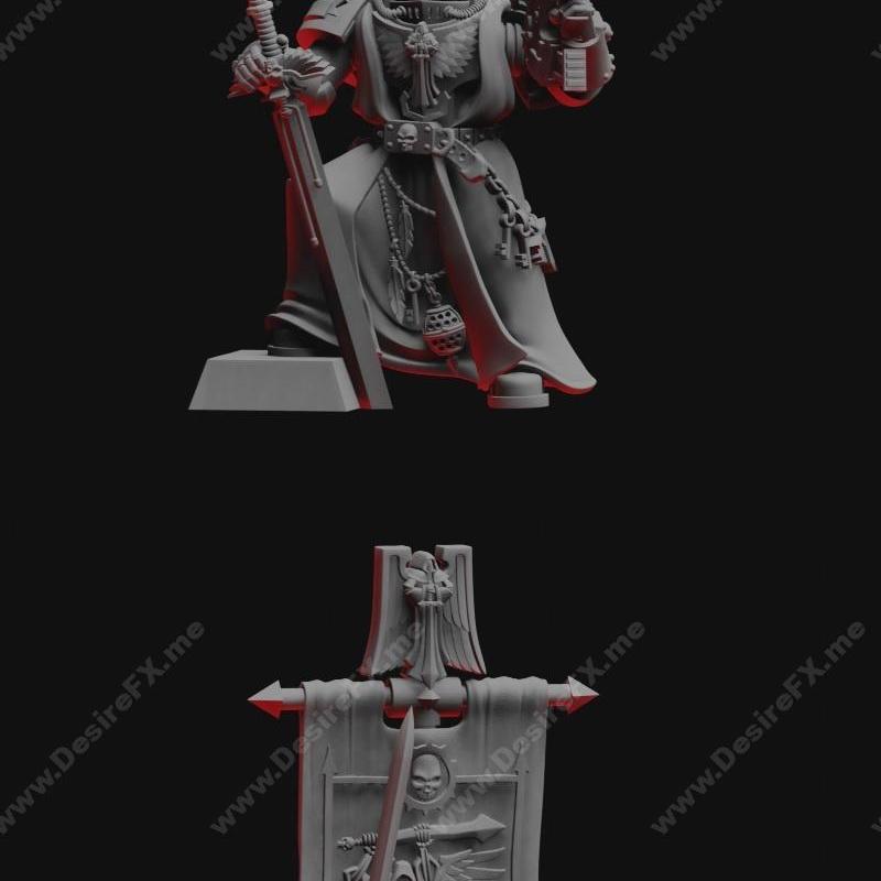 灰暗天使 终极大师 3D打印模型|Gloomy Angels Grand Master – 3D Print Model