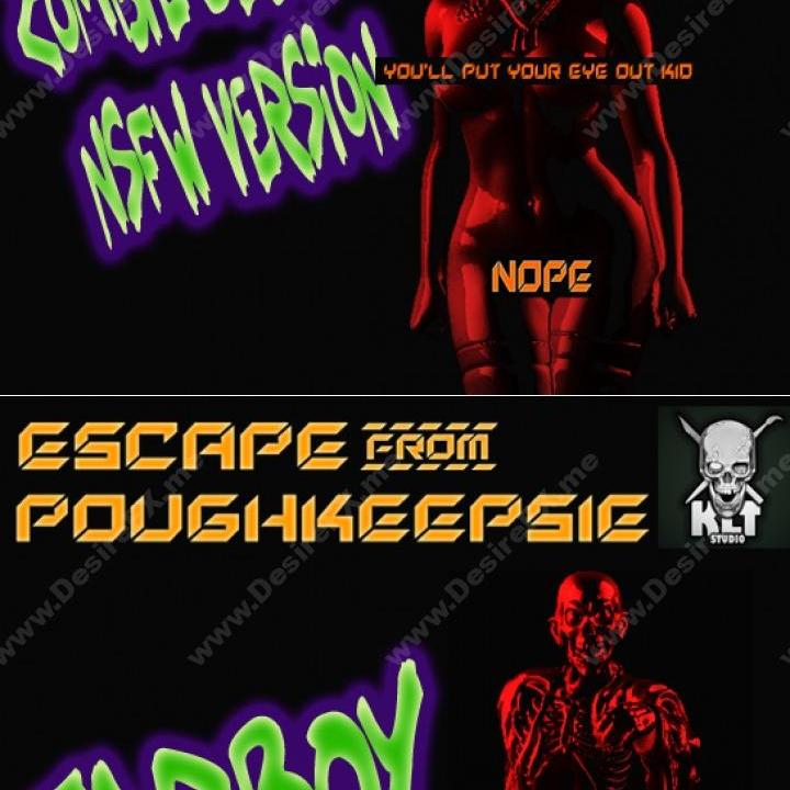 KLT工作室《逃离波克西斯》3D打印模型 STL|KLT Studios – Kickstarter – Escape from Poughkeepsie – 3D Print Model STL