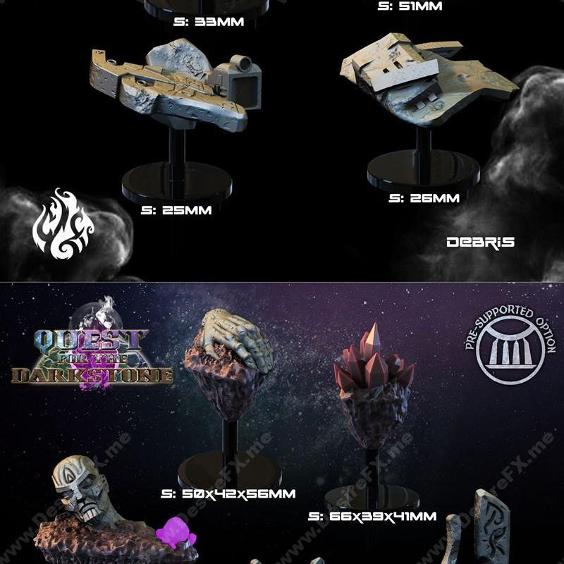 暗黑石寻踪：Crippled God Foundry 3D打印模型|Crippled God Foundry – Quest for the Darkstone October 2022 – 3D Print Model STL