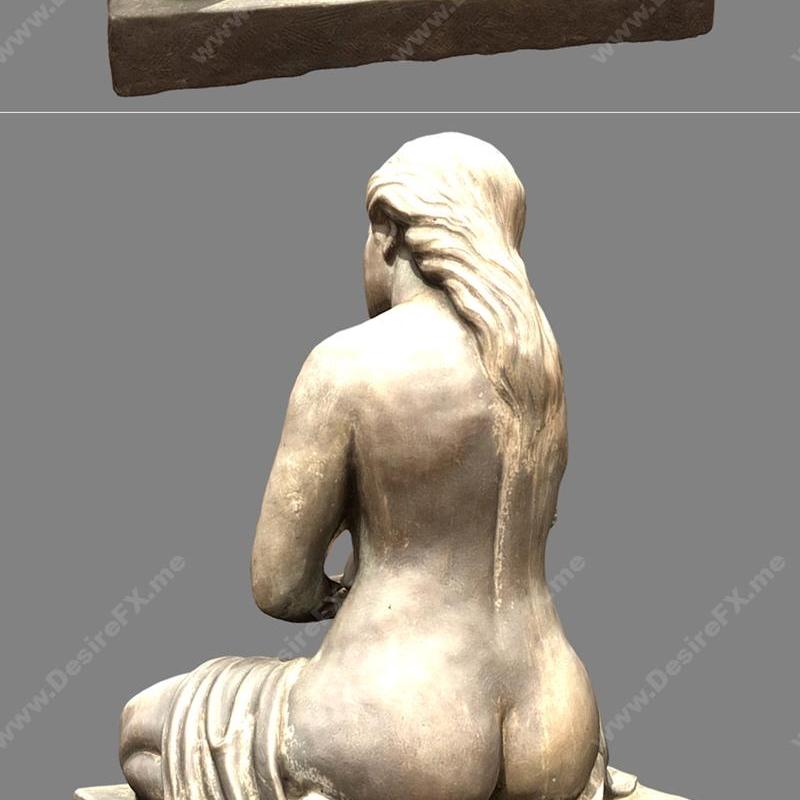 卢浮宫里尔居 wing 3D打印模型：女性与儿童主题造型|Femme et enfant and Four Captives Richelieu wing Louvre – 3D Print Model STL