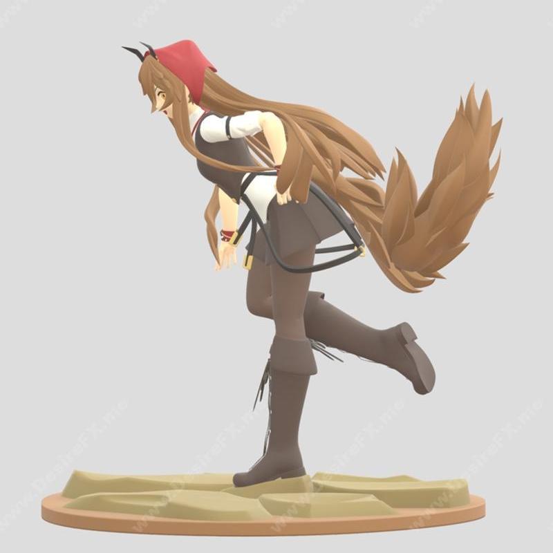 Tsana - 动漫角色3D打印模型|Tsana – 3D Print Model STL