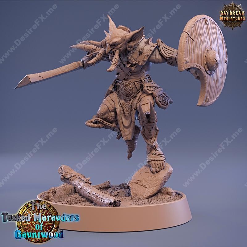 Daybreak Miniatures Jauk Stomper 3D打印模型|Daybreak Miniatures – Jauk Stomper – 3D Print Model STL