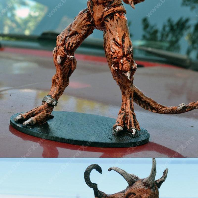 三连一姿势3D打印模型|Chained One Pose Three – 3D Print Model