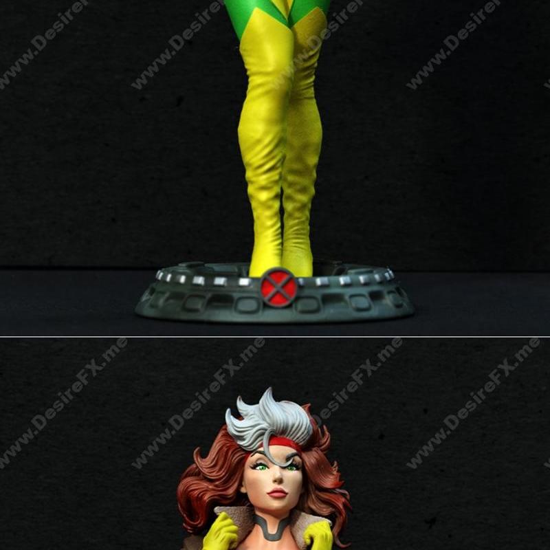 X战警 3D打印模型|Rogue – Xmen – 3D Print Model STL