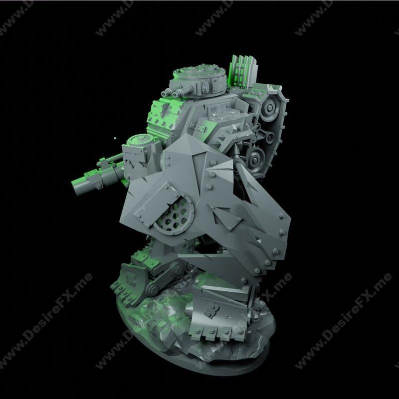 Ork Questoris骑士 3D打印模型|Ork Questoris Knight – 3D Print Model STL