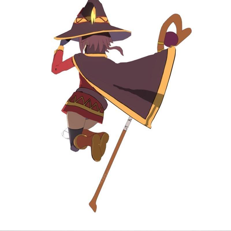 梅格umin 3D打印模型|Megumin – Konosuba and Mitra – 3D Print Model STL