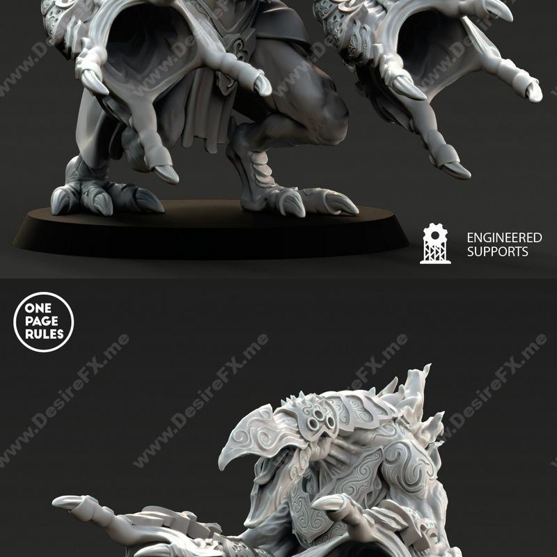 火焰之灵 3D打印模型|Change Daemons – Flamers – 3D Print Model