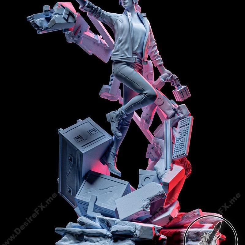 H3LL创作者 - 班斯特 - 3D打印模型|h3LL Creator – Jesse Faden and Bust – 3D Print Model STL