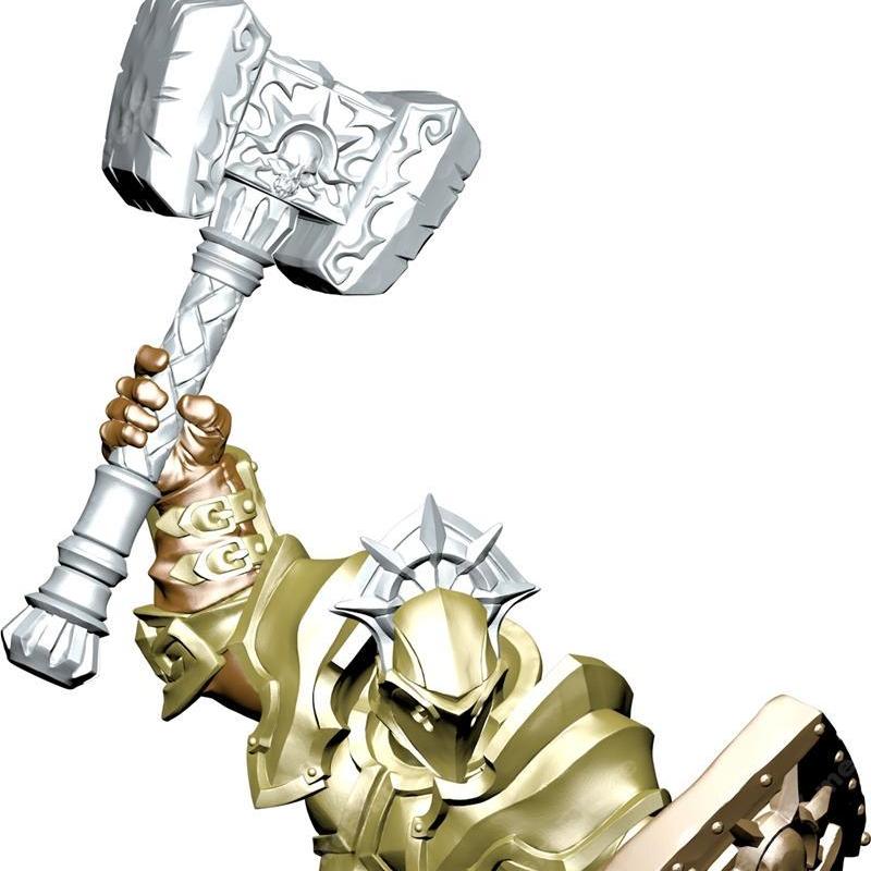 盾卫与战锤——3D打印模型|Shield Guard and Mauler – 3D Print Model STL