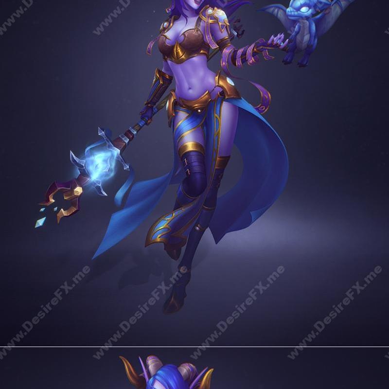 诺尔·诺布尔·科林与法拉戈萨 3D打印模型|Nohr Noble Corrin and Farahgosa – 3D Print Model STL